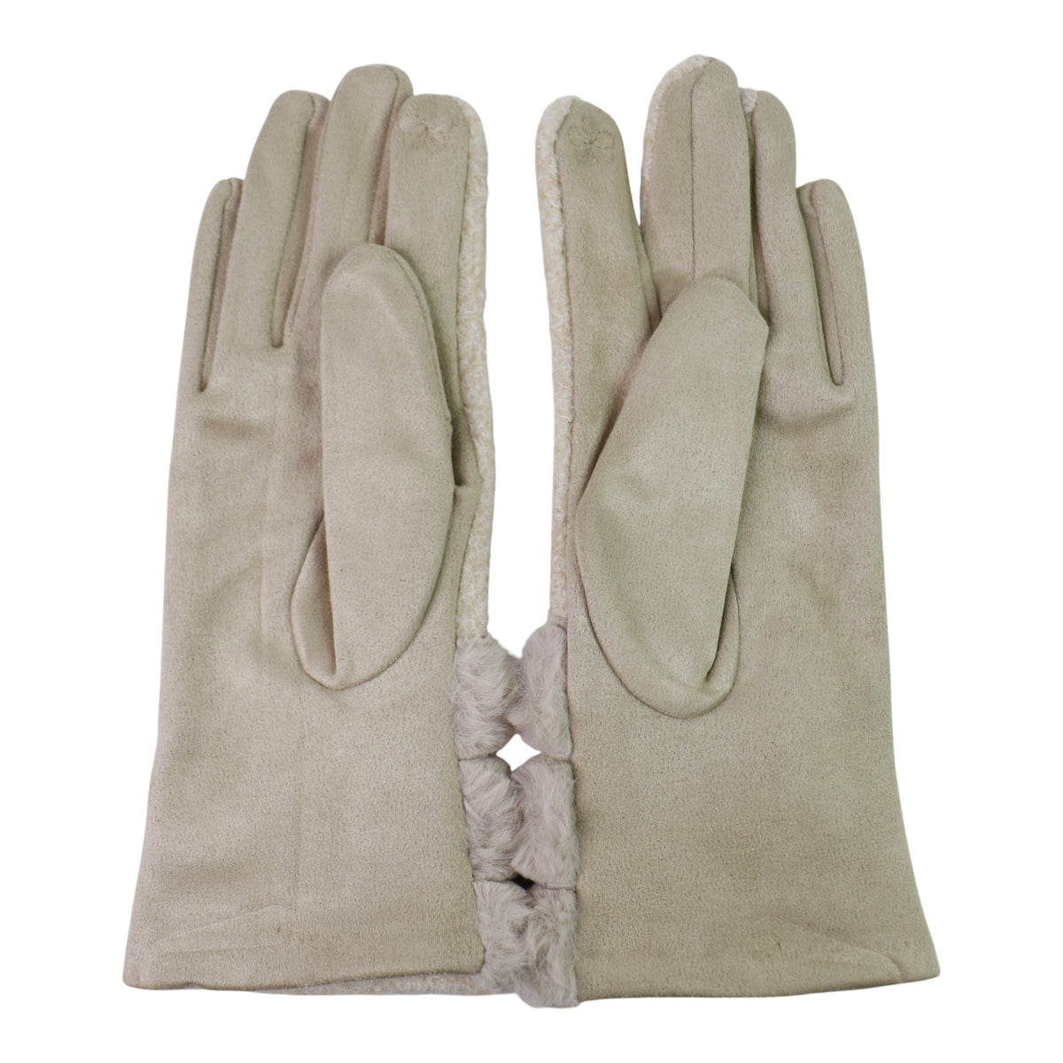 Women's Fur Gloves GL196.. (12PAIR)