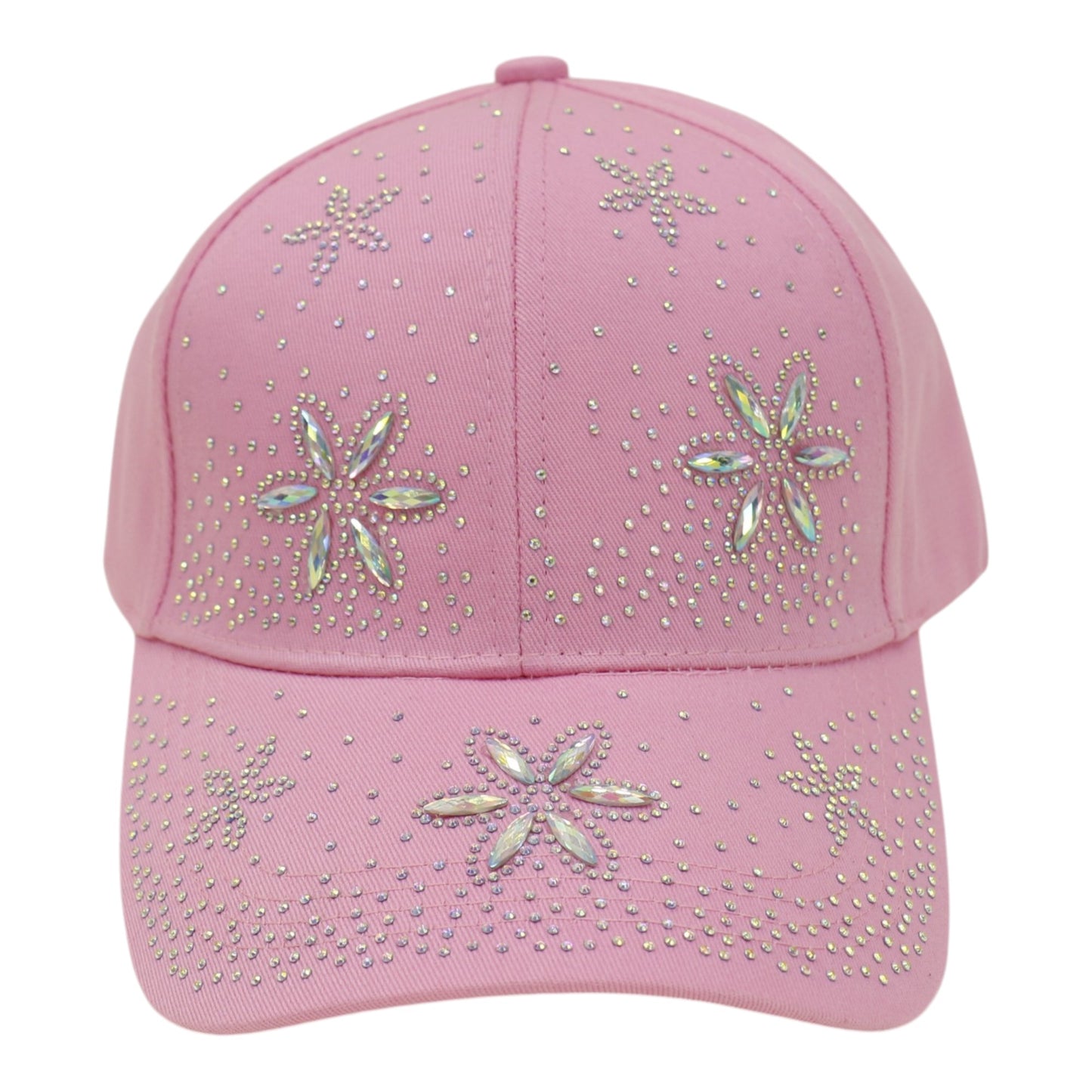 Women's Billing  Rhinestone Studded CAP HA6323-35 (12PC)