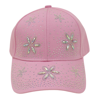 Women's Billing  Rhinestone Studded CAP HA6323-35 (12PC)