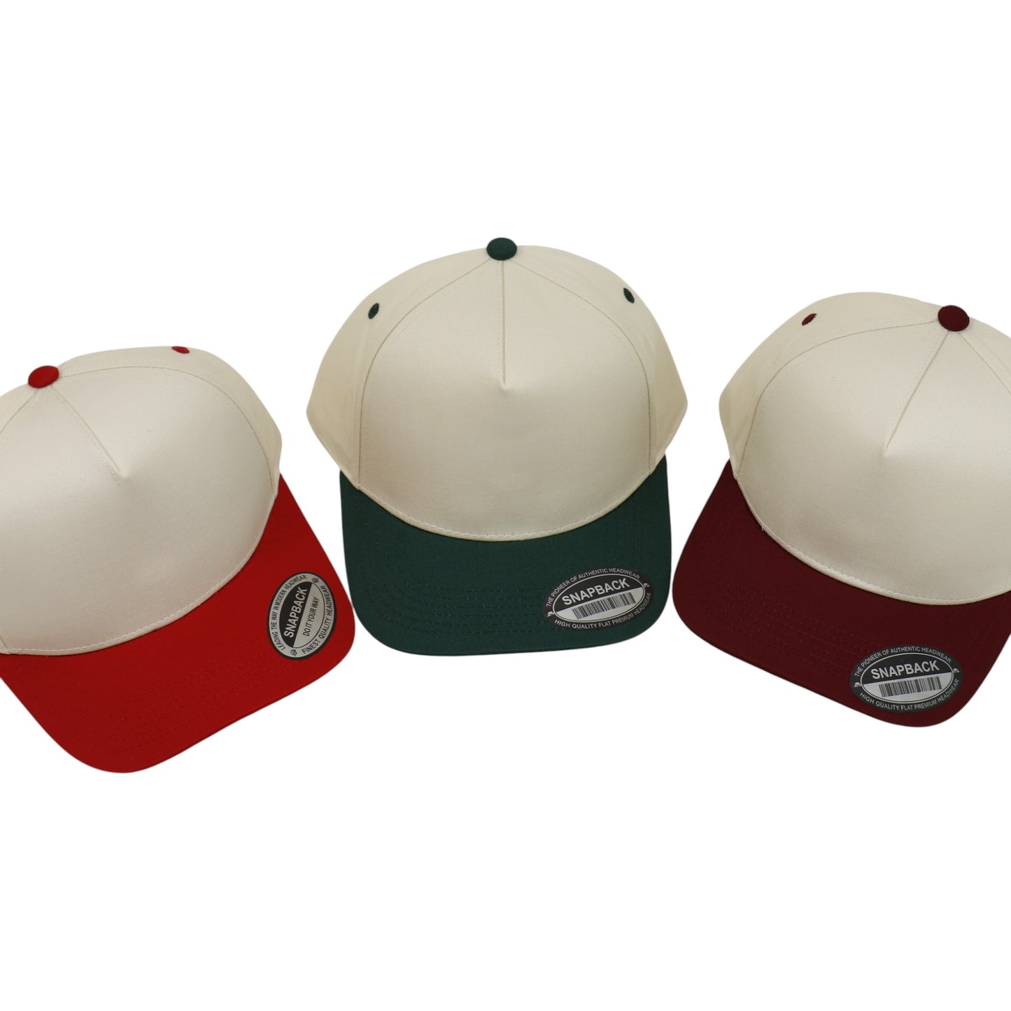 TC Tencel 2-Tone 5 Panel Hat HA1422(3PC)