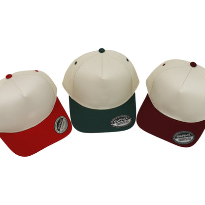 TC Tencel 2-Tone 5 Panel Hat HA1422(3PC)
