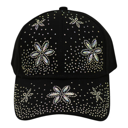Women's Billing  Rhinestone Studded CAP HA6323-35 (12PC)