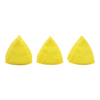 Mini triangle cheese squishy toy JT6803-9 (12PC)
