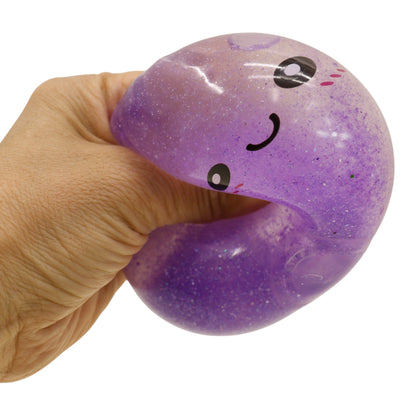 Mystery Glitter Jiggly Bun Squishy Dumpling  SS6417-7 (12PC)