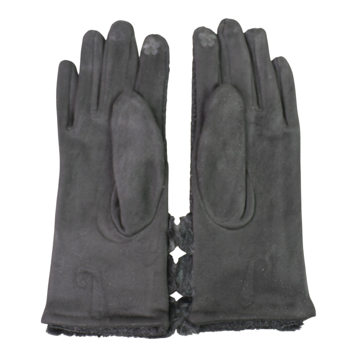 Women's Fur Gloves GL196.. (12PAIR)