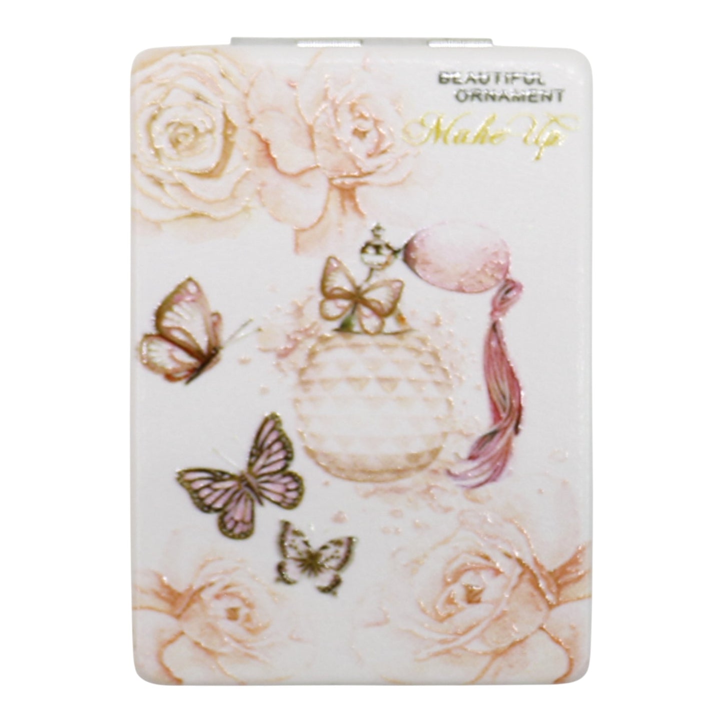 Butterfly Floral Beauty Makeup Compact Mirror JM5921-6 (12PC)