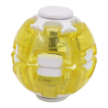 Press Spin Glowing 3D Fingertip Spinner Stress Relief Rotating Light Up Toy QY311 (24PC)