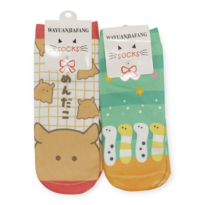 Women's Cute Cartoon Character Socks SS3517-4. (12PC)
