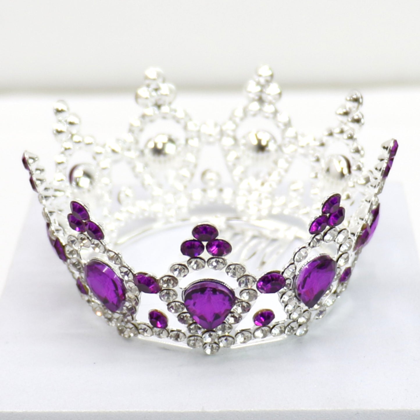 Crystal Small Tiara Hair Crown HT0952. (1PC)