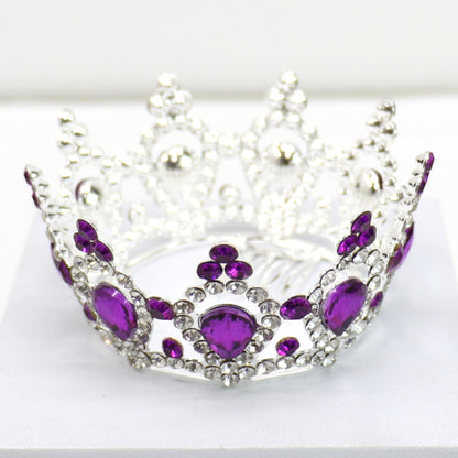 Crystal Small Tiara Hair Crown HT0952. (1PC)