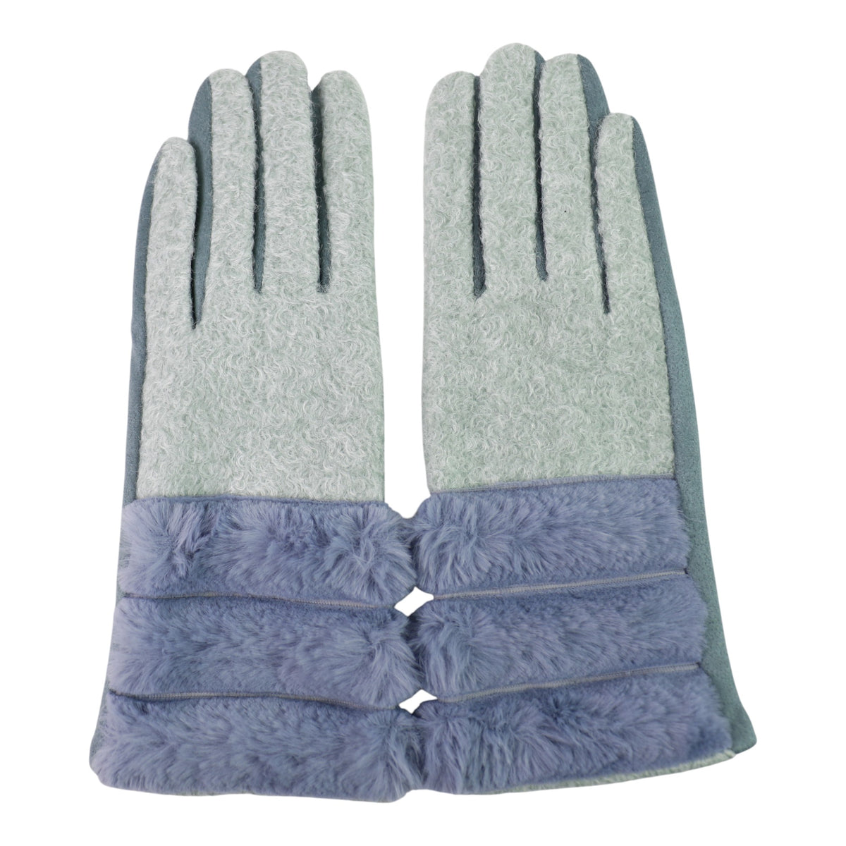 Women's Fur Gloves GL196.. (12PAIR)