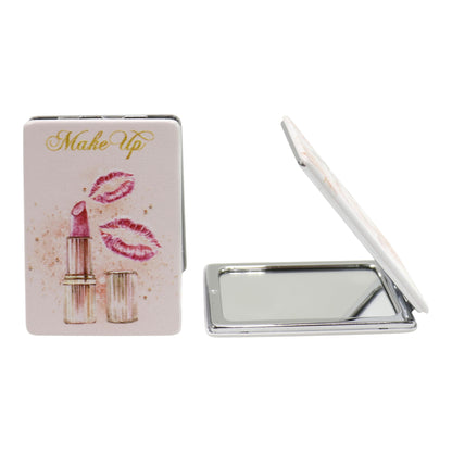 Butterfly Floral Beauty Makeup Compact Mirror JM5921-6 (12PC)