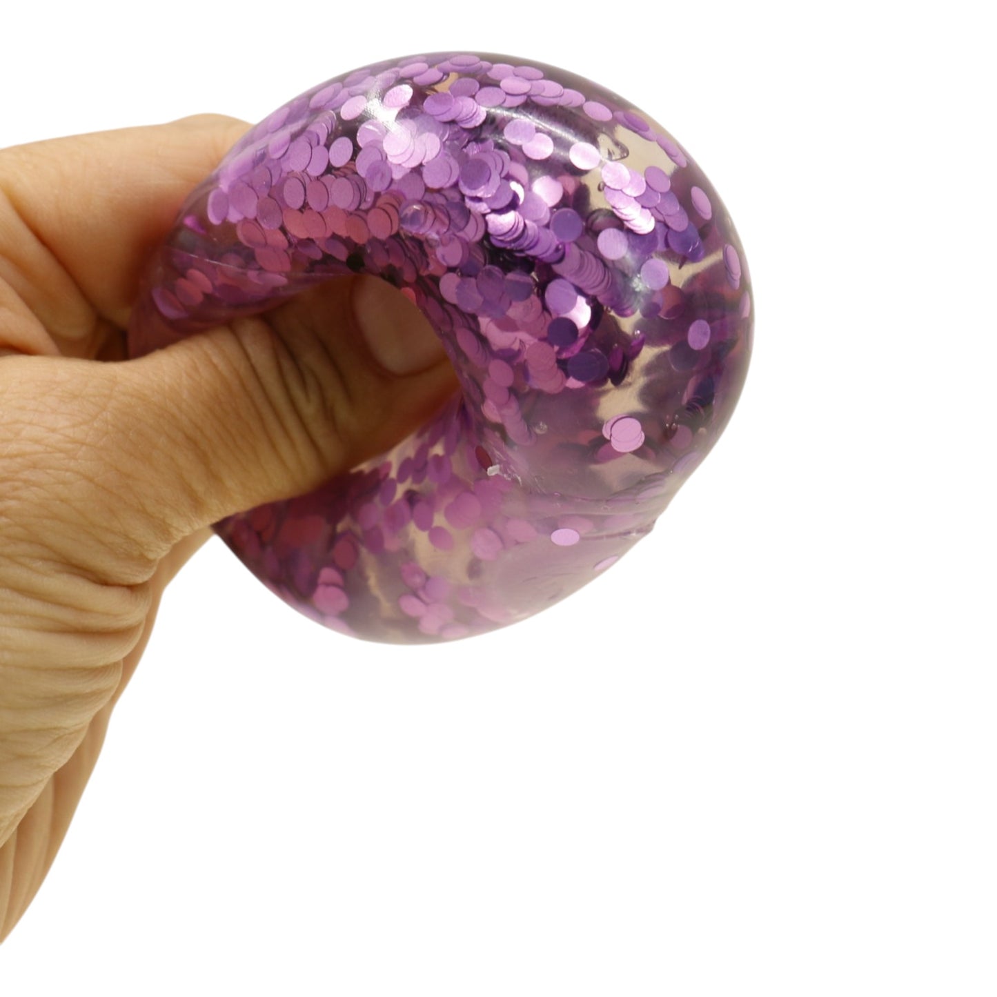 Mini Sugar Glittered Squishy Dumpling With Steamer JT6428-6 (24PC)