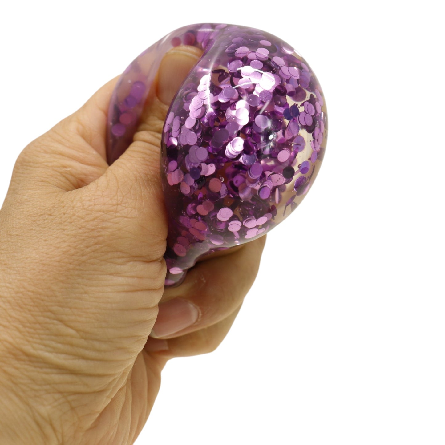 Mini Sugar Glittered Squishy Dumpling With Steamer JT6428-6 (24PC)