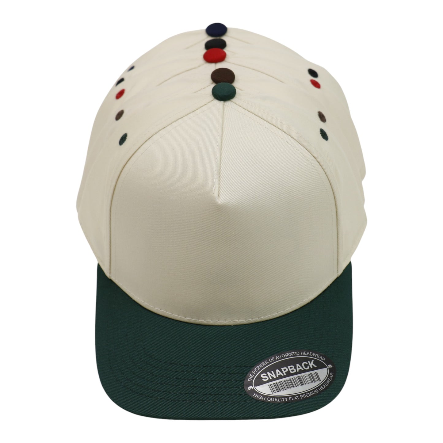 TC Tencel 2-Tone 5 Panel Hat HA1422(3PC)