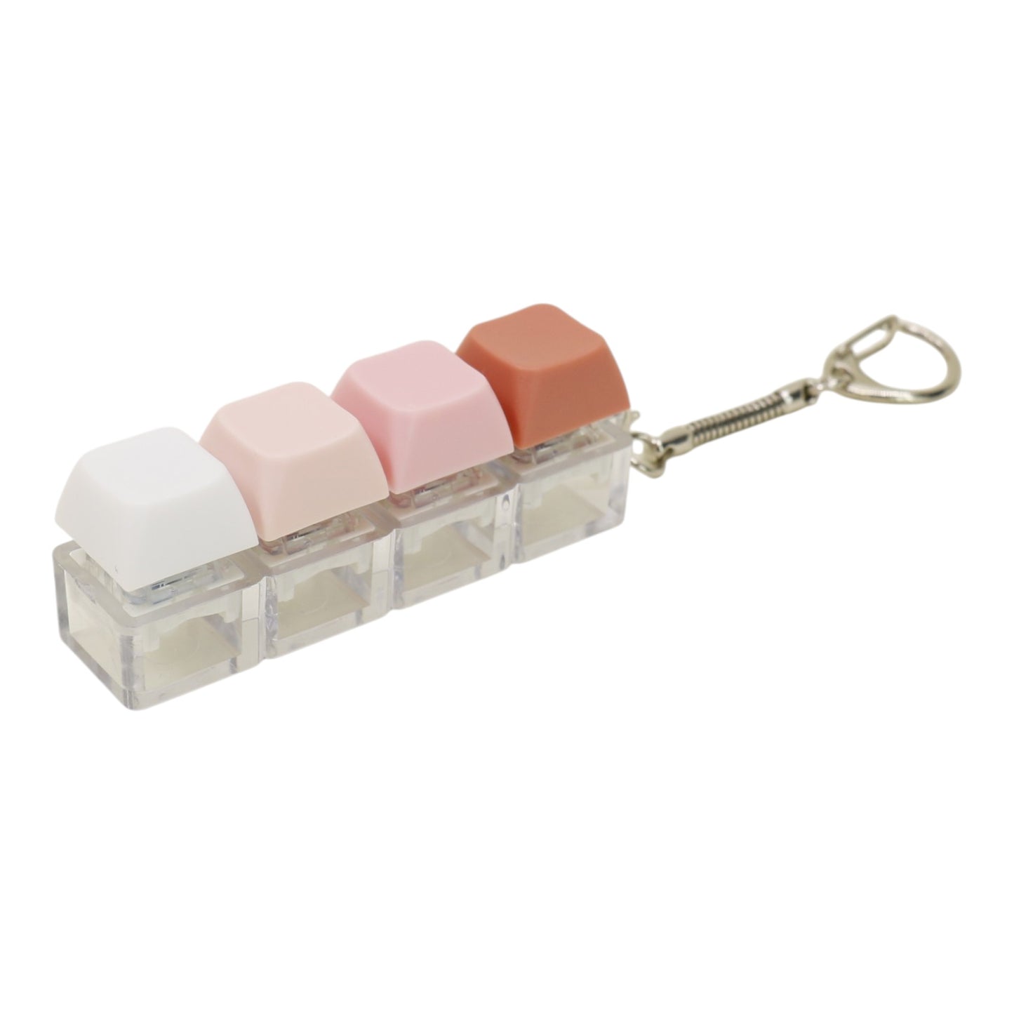 Pastel Clicky Keycap Fidget Keychain SS6426-12 (12)