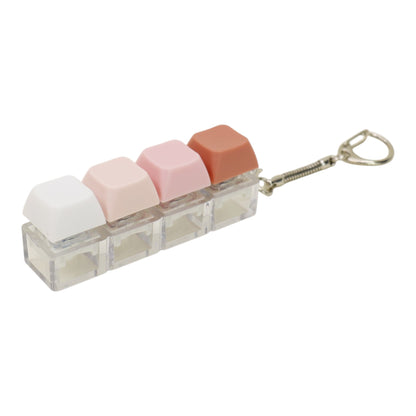 Pastel Clicky Keycap Fidget Keychain SS6426-12 (12)
