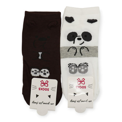 Women's Cute Bear Socks SS3316-70. (12PC)