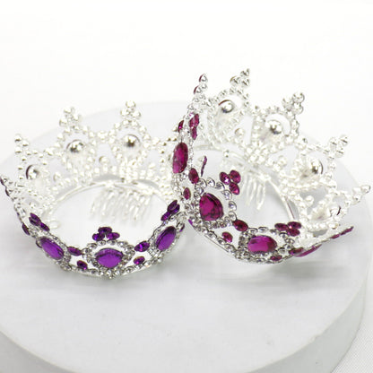 Crystal Small Tiara Hair Crown HT0952. (1PC)