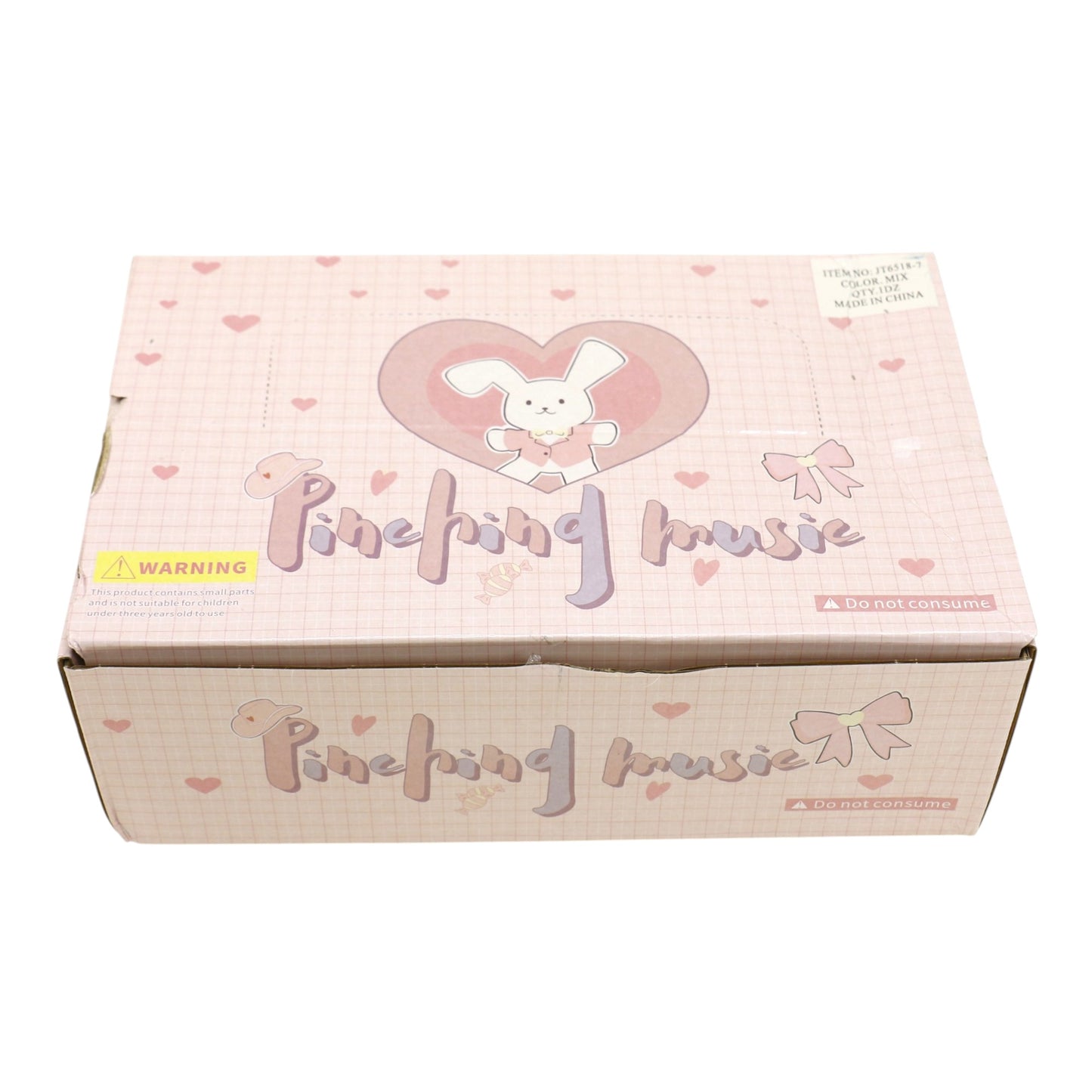 Silicon Heart Cake Squishy Toy JT6518-7 (12PC)