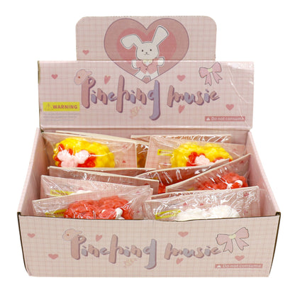 Silicon Heart Cake Squishy Toy JT6518-7 (12PC)