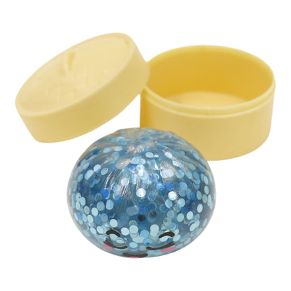 Mini Sugar Glittered Squishy Dumpling With Steamer JT6428-6 (24PC)