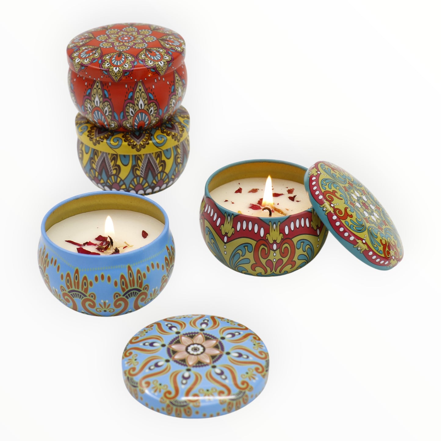 Bohemia 4pcs Fragrance Scented Candle SS51113-16 (3Pack)