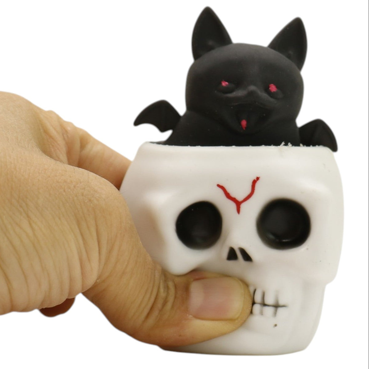 Halloween Skull Squishy Toy JT6803-7 (12PC)