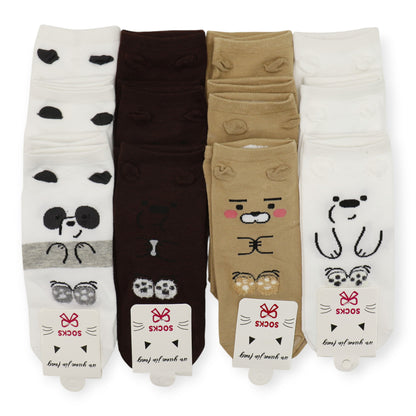 Women's Cute Bear Socks SS3316-70. (12PC)