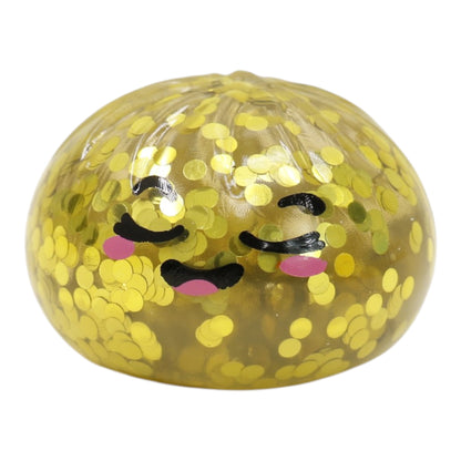 Mini Sugar Glittered Squishy Dumpling With Steamer JT6428-6 (24PC)