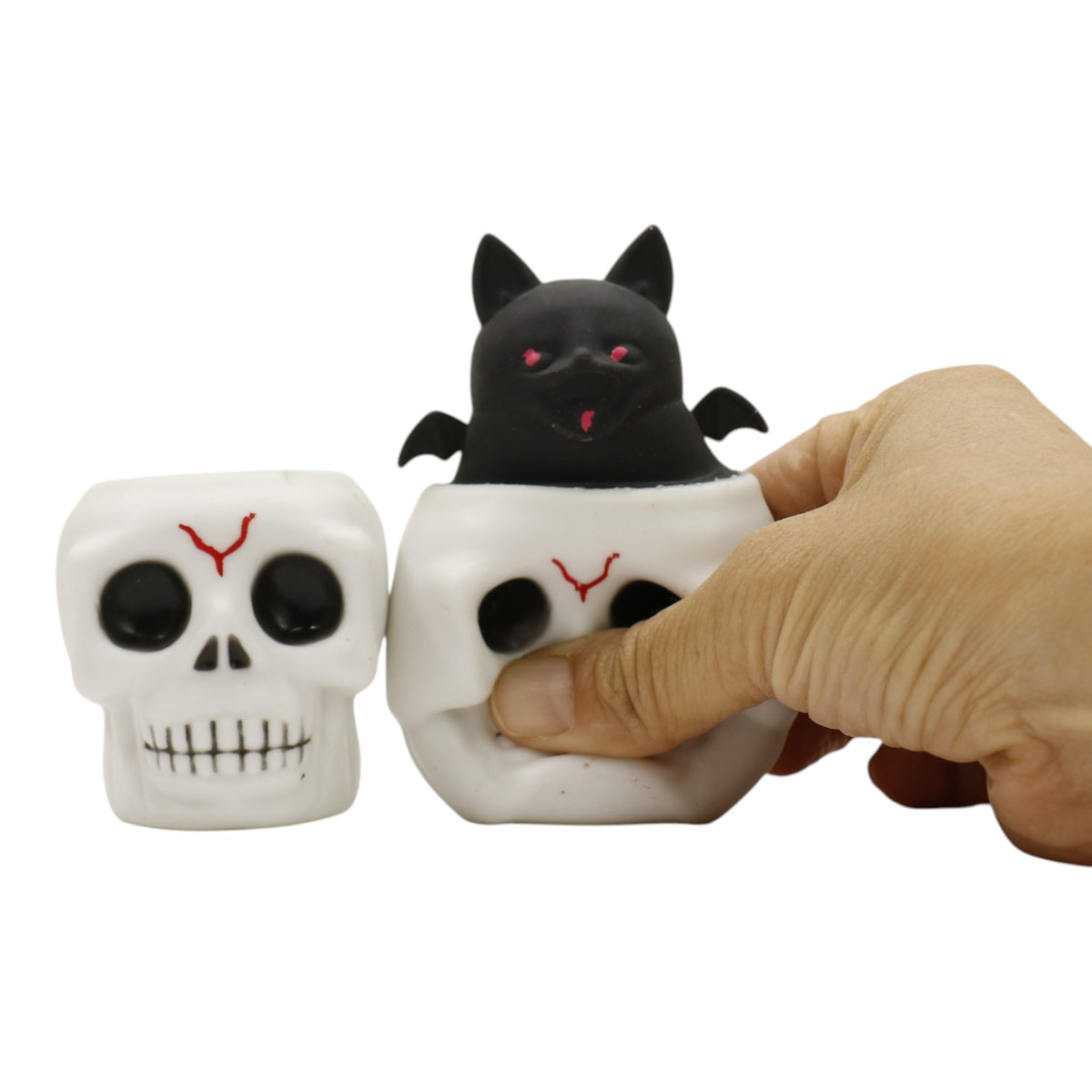 Halloween Skull Squishy Toy JT6803-7 (12PC)