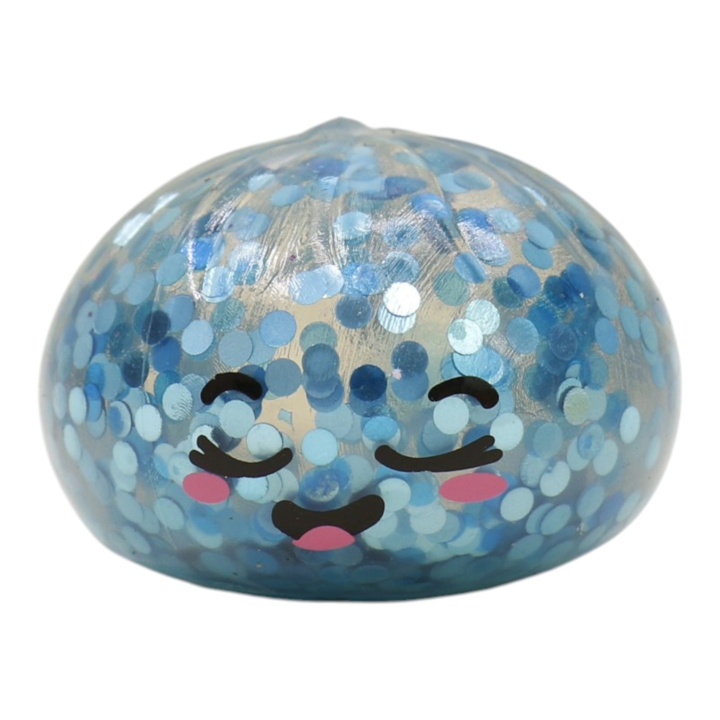 Mini Sugar Glittered Squishy Dumpling With Steamer JT6428-6 (24PC)