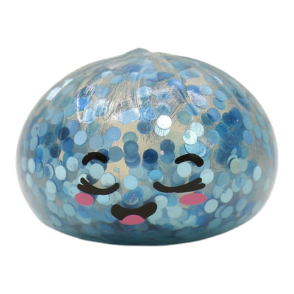 Mini Sugar Glittered Squishy Dumpling With Steamer JT6428-6 (24PC)