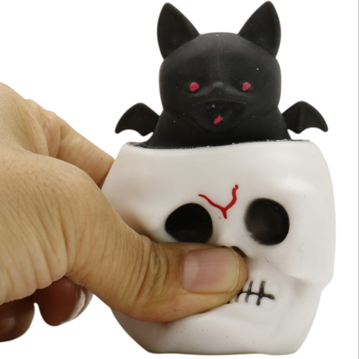 Halloween Skull Squishy Toy JT6803-7 (12PC)