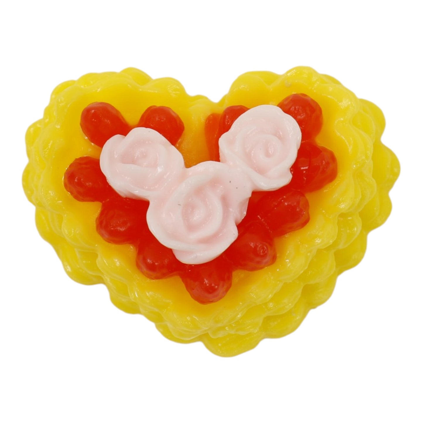 Silicon Heart Cake Squishy Toy JT6518-7 (12PC)