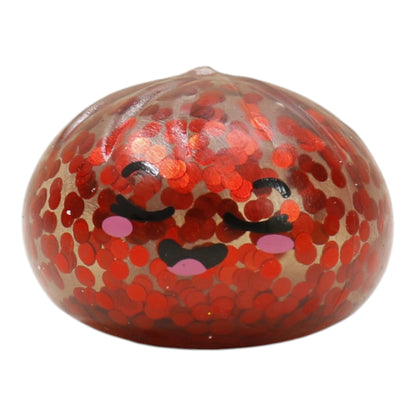 Mini Sugar Glittered Squishy Dumpling With Steamer JT6428-6 (24PC)