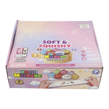 Supper Rainbow Soft Slime Filled Squishy Dumpling TR6511-4 (4PC)