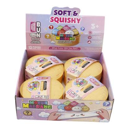 Supper Rainbow Soft Slime Filled Squishy Dumpling TR6511-4 (4PC)