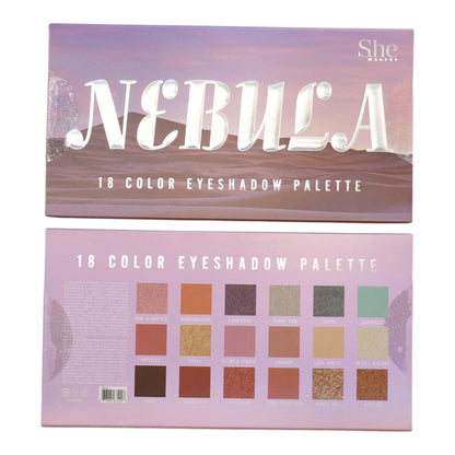 S. He 18 Color Eyeshadow Palette SP18 (6PK)