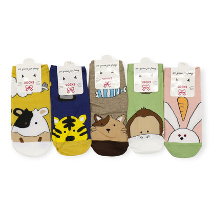 Women's Cute Animal Cartoon Socks SS3208-89.. (12PC)