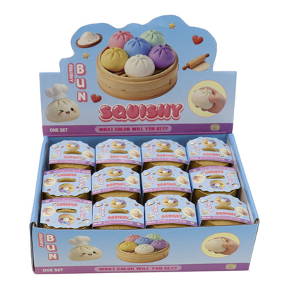 Mini Flour Squishy Dumpling With Steamer SS6510-48 (24PC)