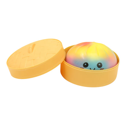 Supper Rainbow Soft Slime Filled Squishy Dumpling TR6511-4 (4PC)