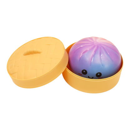 Supper Rainbow Soft Slime Filled Squishy Dumpling TR6511-4 (4PC)