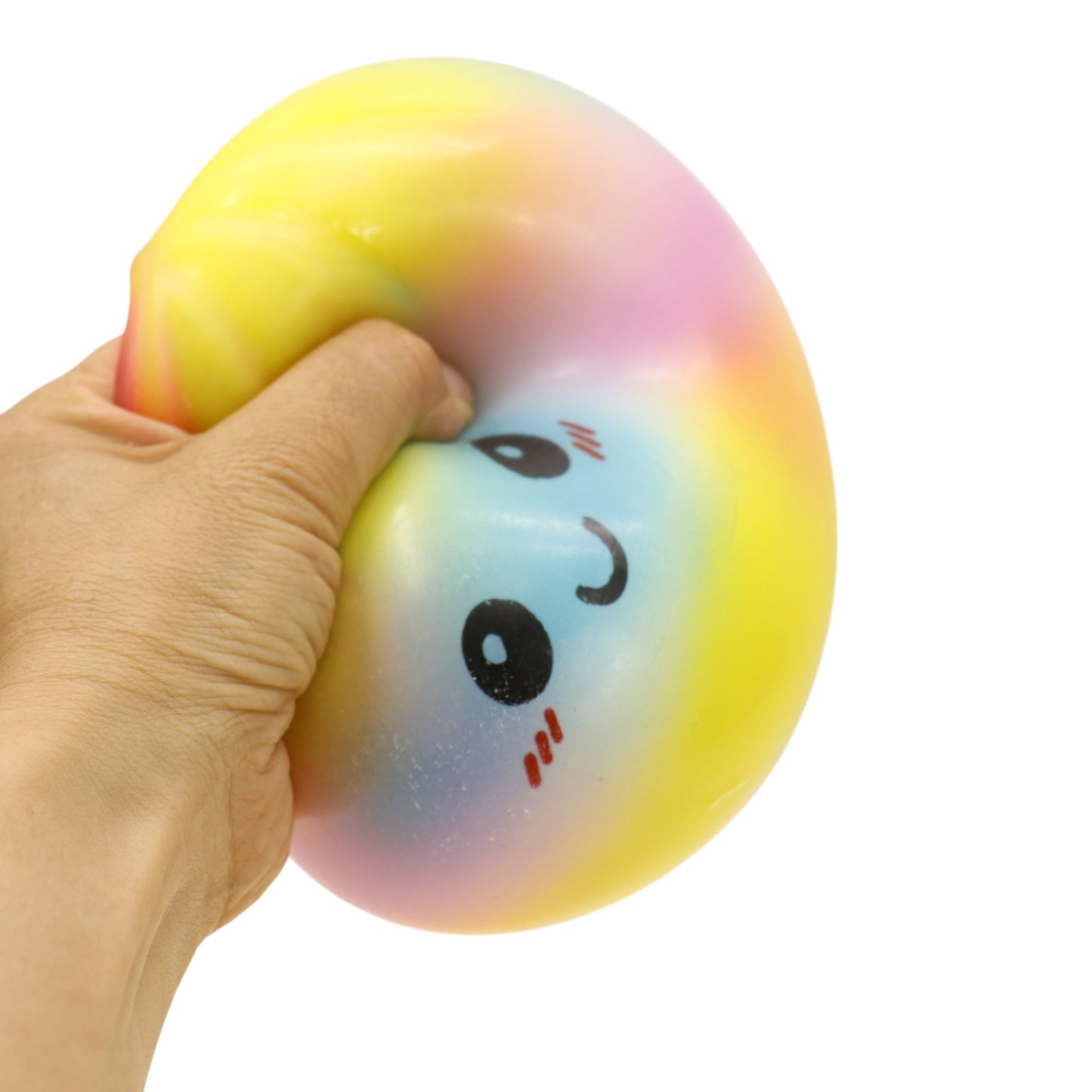 Supper Rainbow Soft Slime Filled Squishy Dumpling TR6511-4 (4PC)