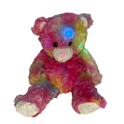 Rainbow Bear Led Plush SS3404-35(6PC)