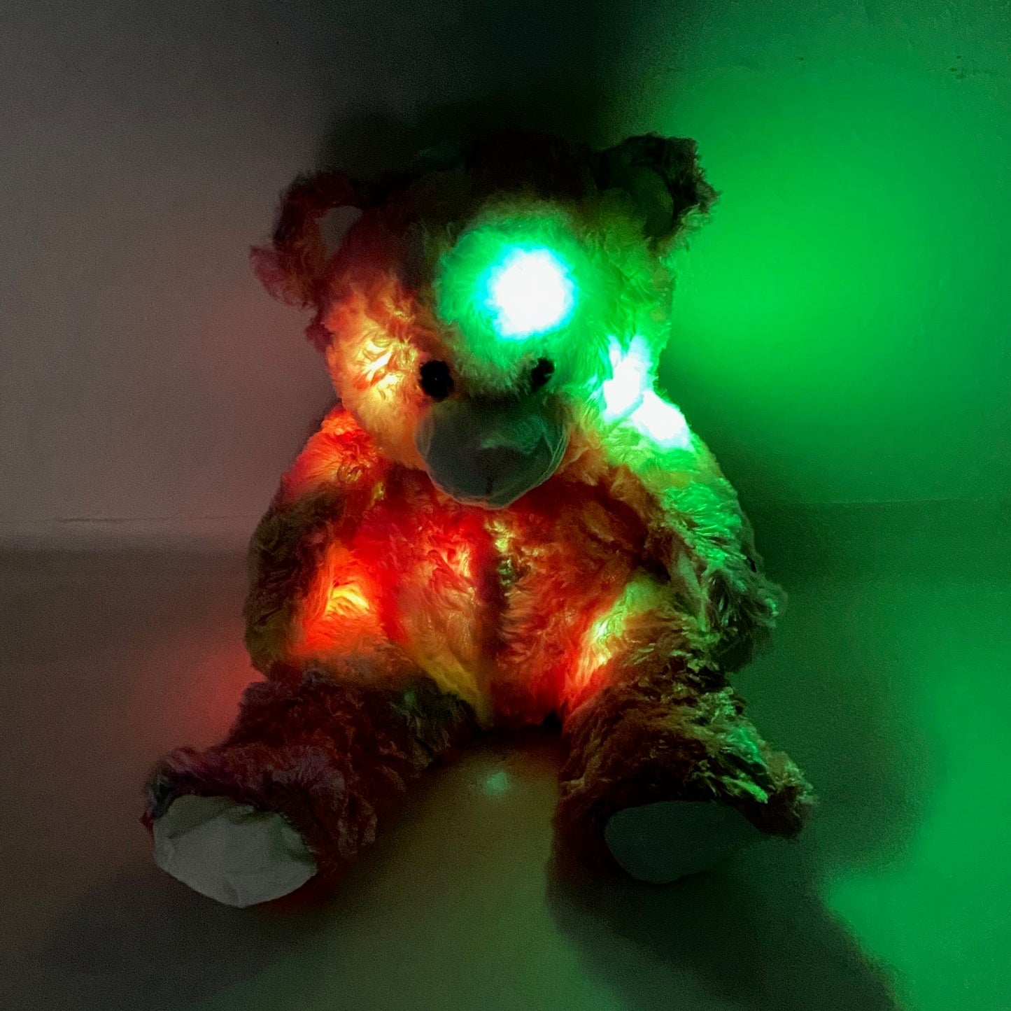 Rainbow Bear Led Plush SS3404-35(6PC)