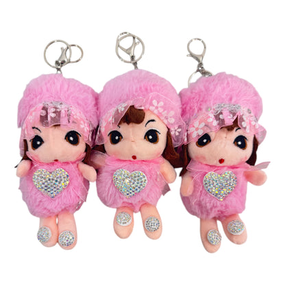 FAIRY PLUSH STONE KEY CHAIN TY612-9 (12PC)