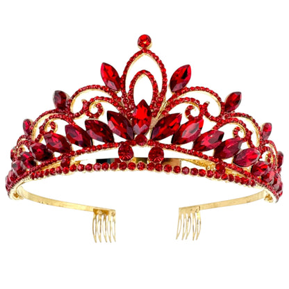 Crystal Tiara Crown CR1126-2 (1PC)