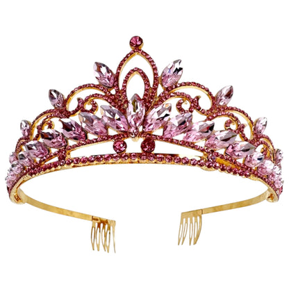 Crystal Tiara Crown CR1126-2 (1PC)
