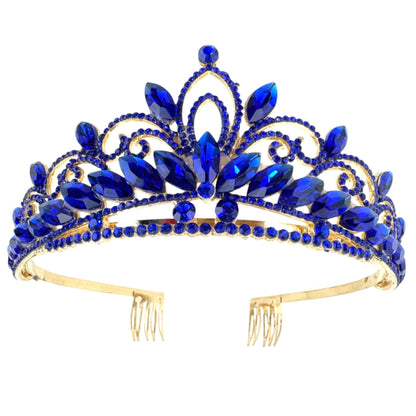 Crystal Tiara Crown CR1126-2 (1PC)
